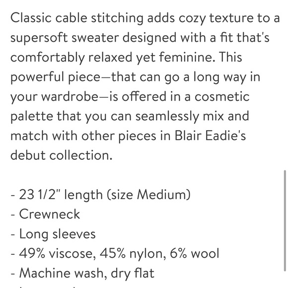 Perfect cable knit sweater - Picture 5 of 5